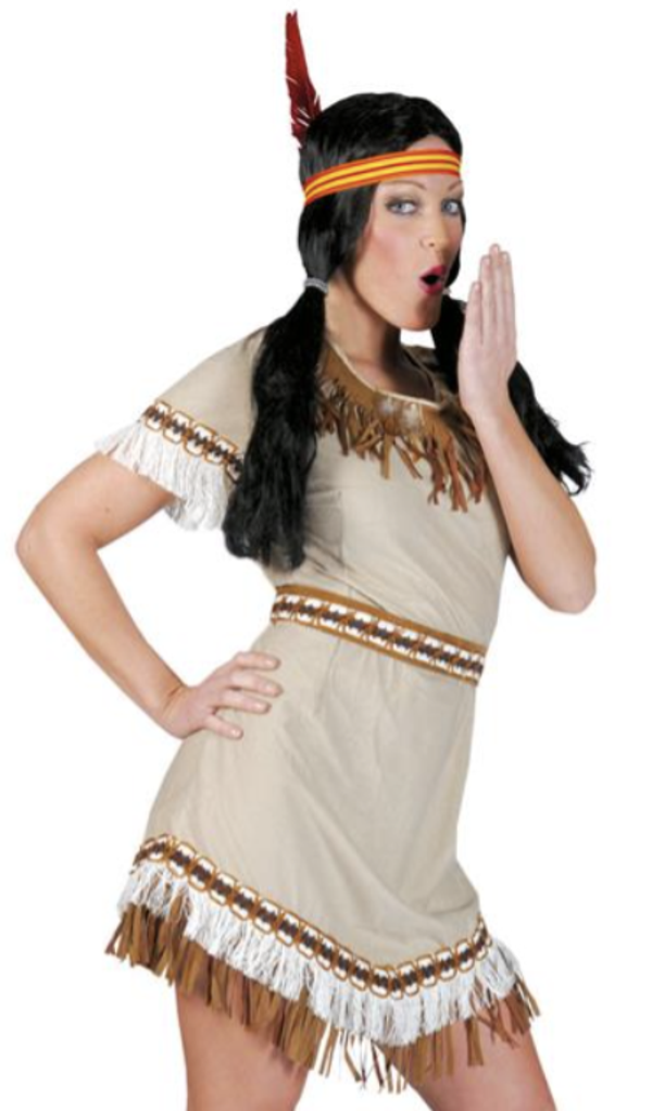 Indiaan Running bear squaw