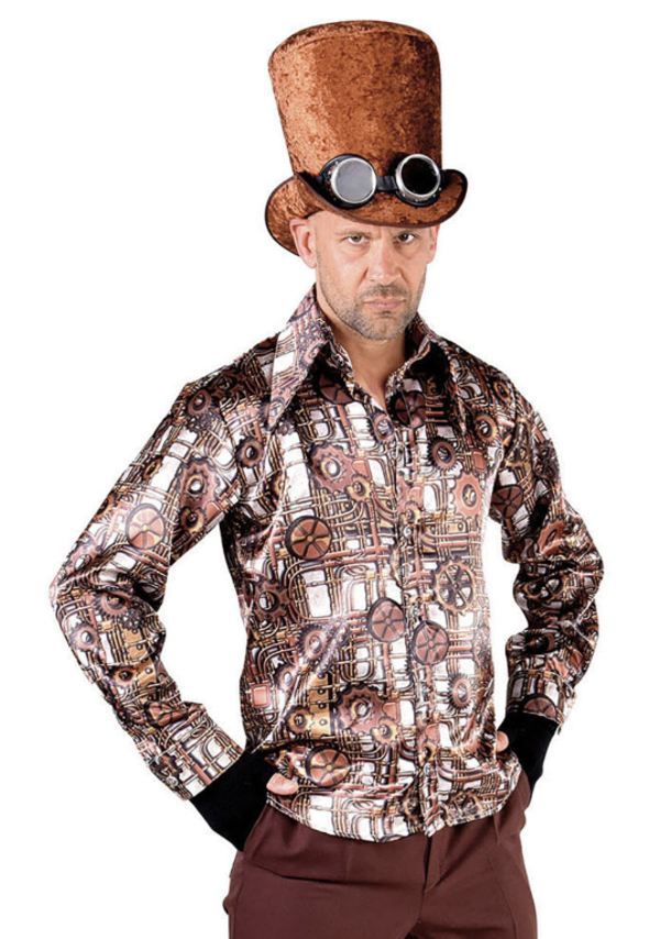 Blouse steampunk, Maat S = 48