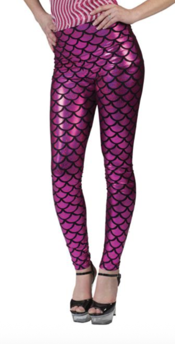 Legging zeemeermin roze