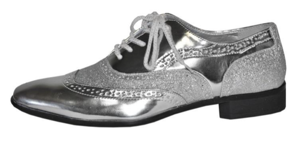 Herenschoenen zilver
