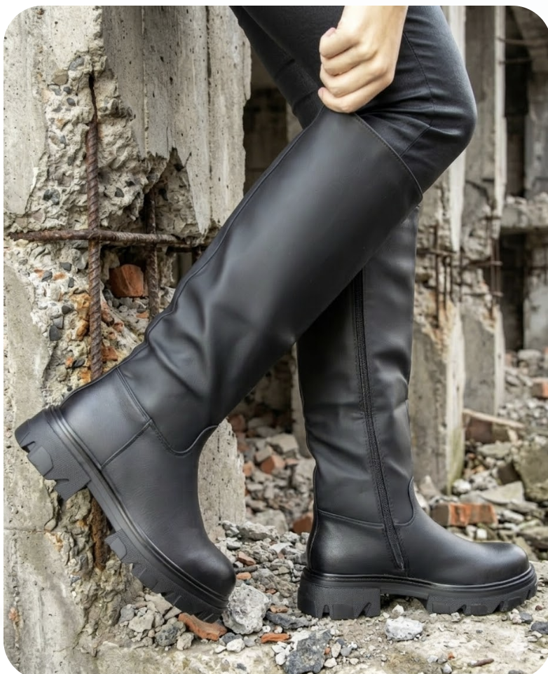 ‼️ LAATSTE MAATJES ‼️ Mat Zwarte laarzen Suedine, Maat 36 - 40