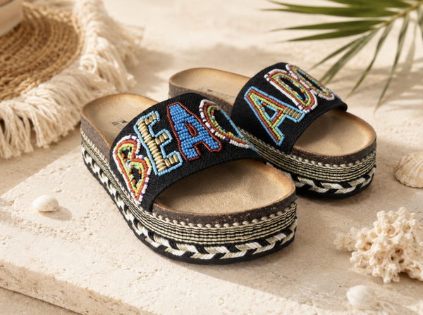 Boho Beach Slippers
