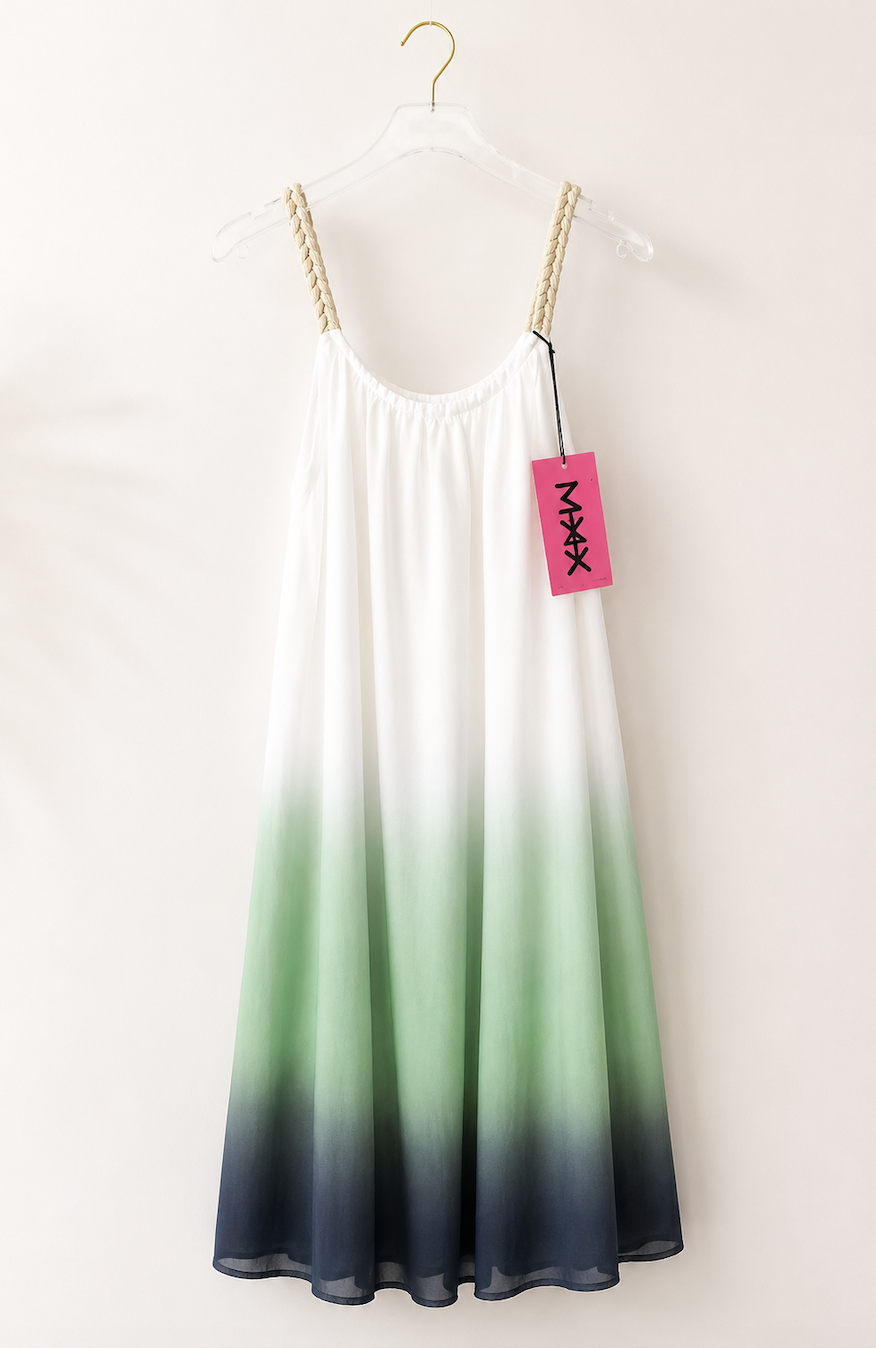 Zomers Tuniek / kort Jurkje groen
