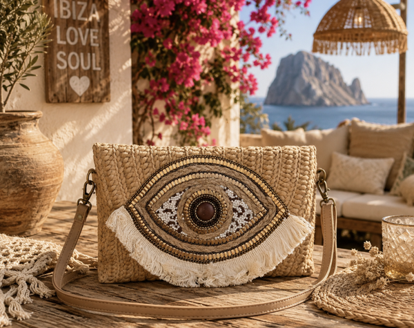 Bohemian Ibiza Clutch tasje, The eye