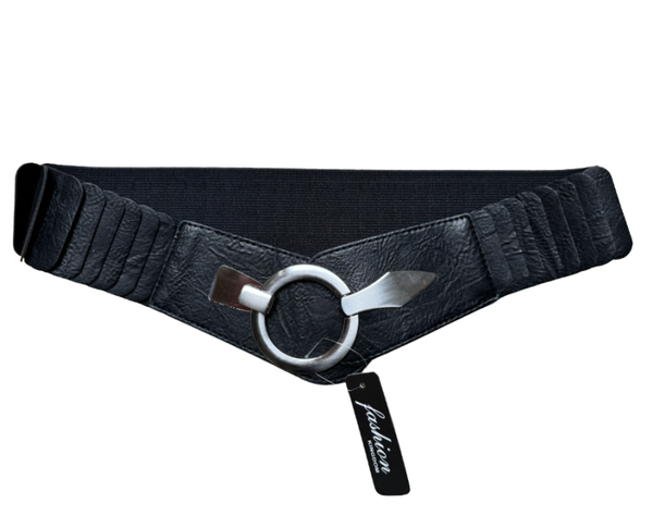 Stretch Belt Black, Maat 1: 75 cm – geschikt voor maat 36 / 38 / 40 / 42