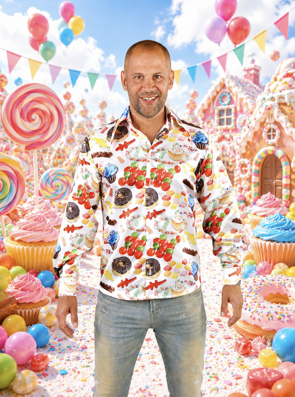 Hemd Candy mix, Maat S = 48* LAATSTE