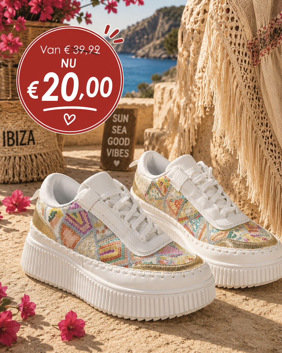Summer Vibes Sneakers ‼️ LAATSTE MAATJES ‼️