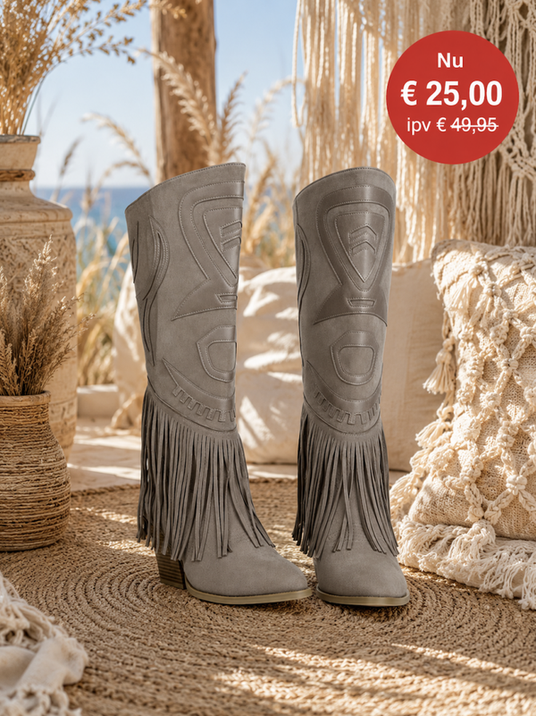 Fringle Tribal Beige boots ‼️ LAATSTE MAATJES ‼️