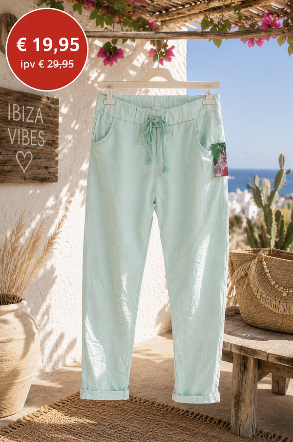 Comfy Jogger mint, maat XXL = 42/44/46