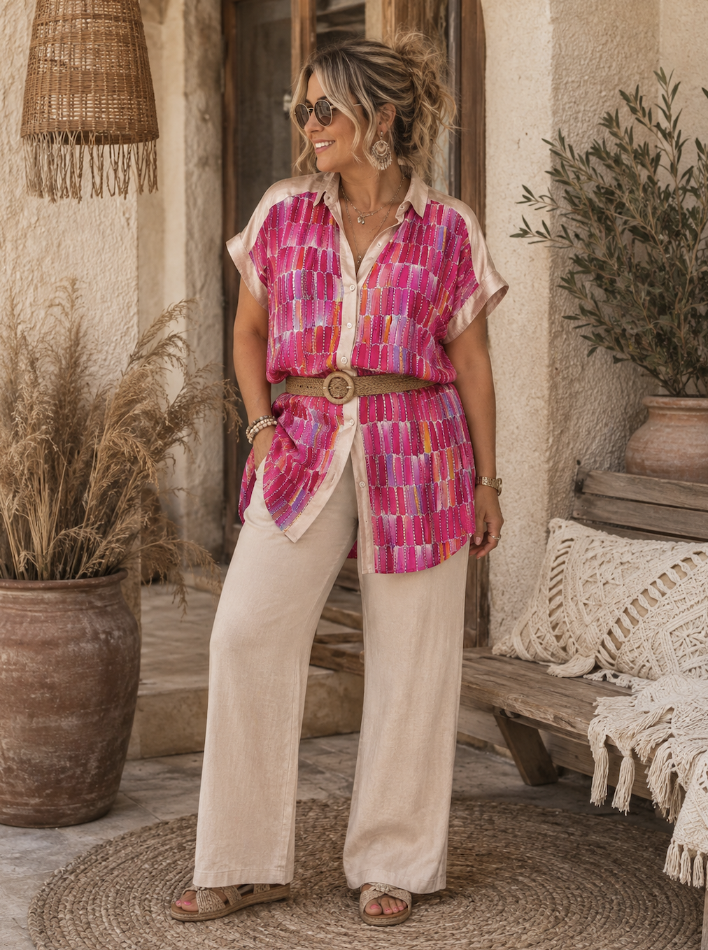 De Ultieme Boho Tuniek Blouse One Size