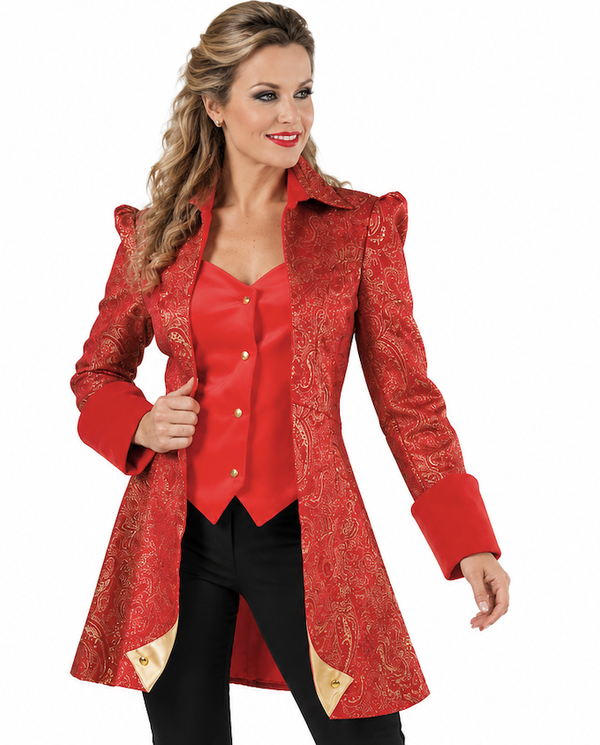🔥 OUTLET 🔥 Markies Jas Brocaat Rood