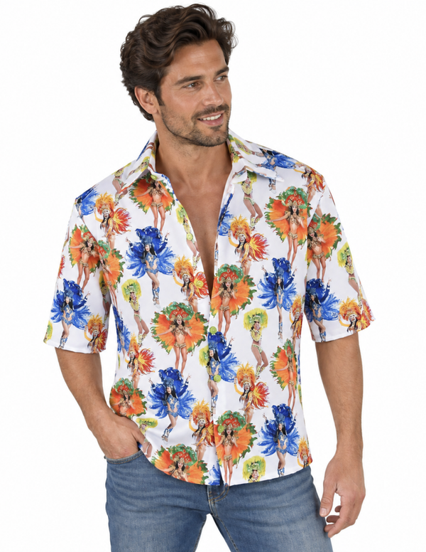 Tropical overhemd blouse Rio