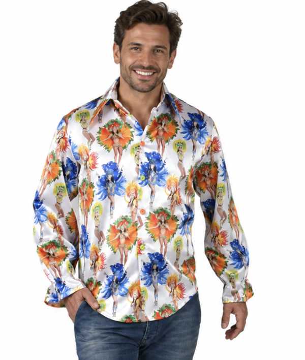 🔥 OUTLET 🔥 Tropisch Rio Blouse Samba