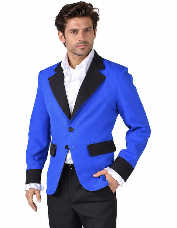 🔥 OUTLET 🔥 Retro Colbert Jas Jacob Blauw