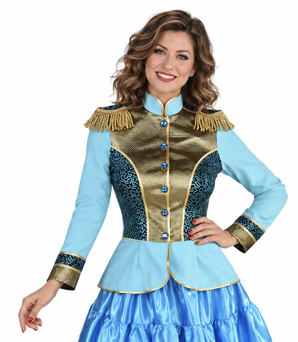 🔥 OUTLET 🔥 Carnavals Jas Turquoise