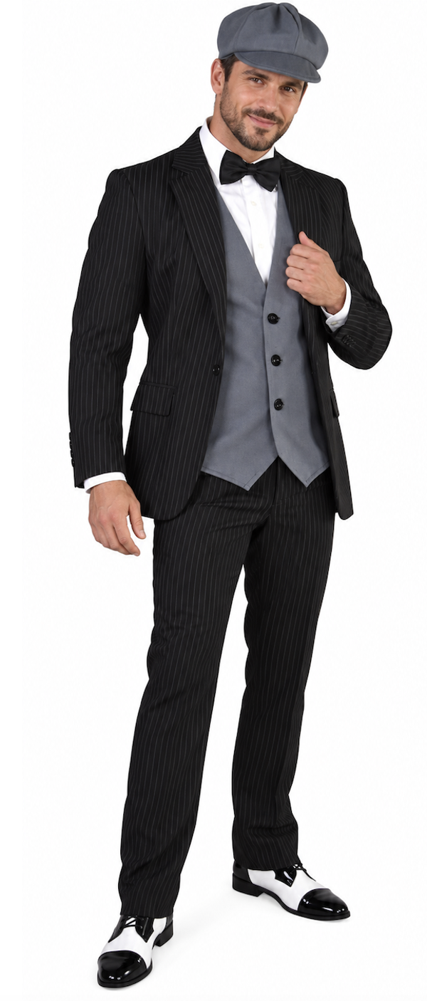 🔥 OUTLET 🔥 Peaky Blinders Pak Man 4-Delig – Jaren '20 Gangster Outfit