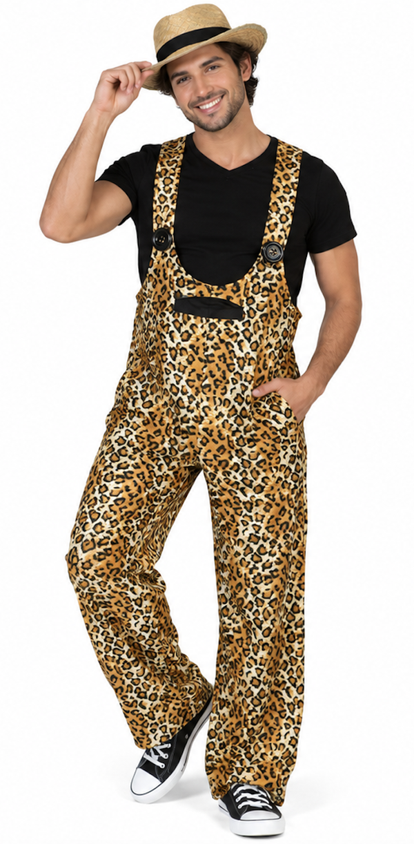 Overall Salopette Luipaard – Tuinbroek met Luipaardprint
