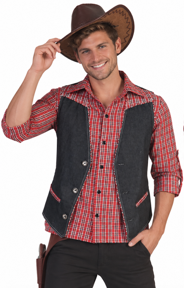 Stoer Denim Ranger Vest Heren
