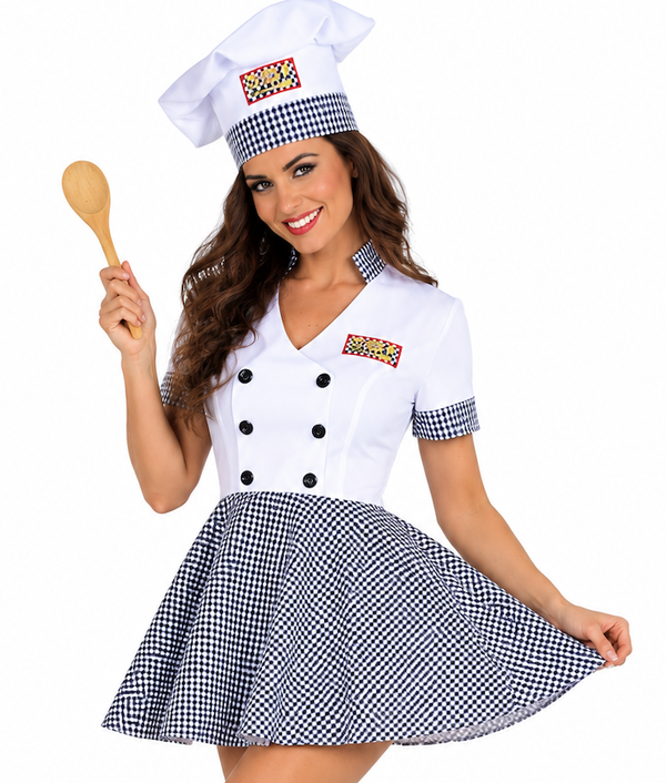 Chef / Kok / Bakker Kostuum voor Dames