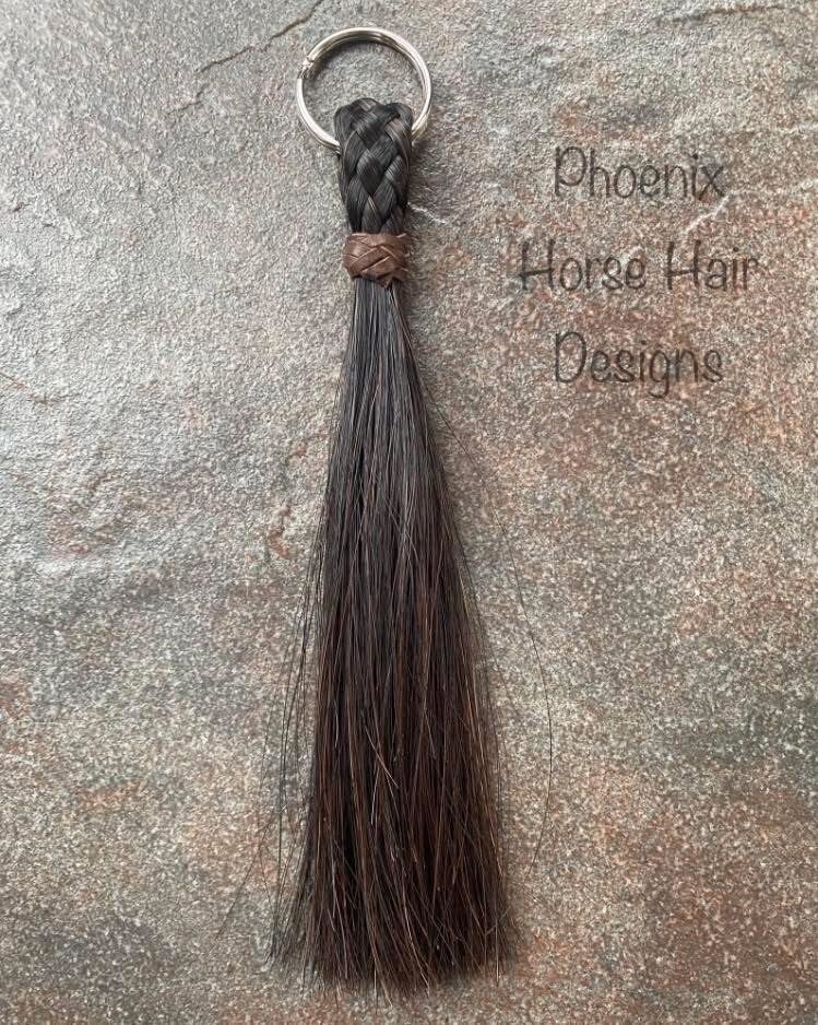 Mini shoofly keychain tassel