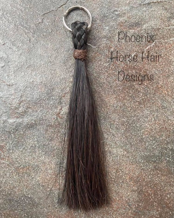 Mini shoofly keychain tassel
