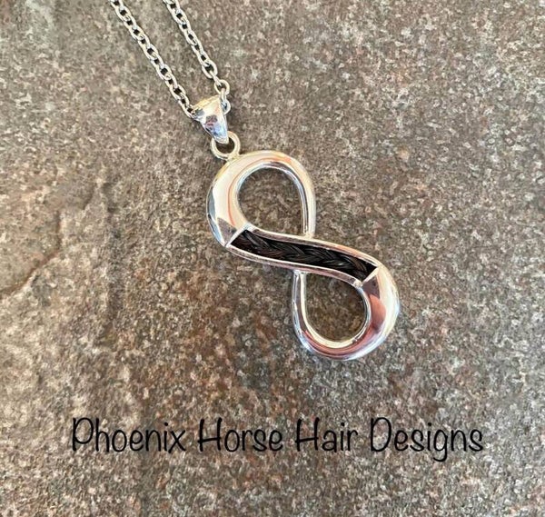Sterling silver infinity prndant