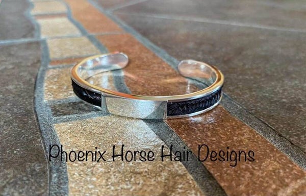 Sterling silver cuff bracelet