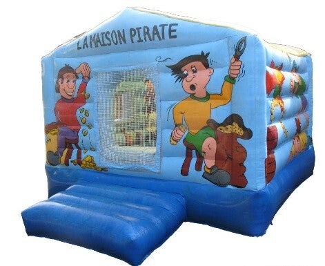 Château gonflable la maison pirate