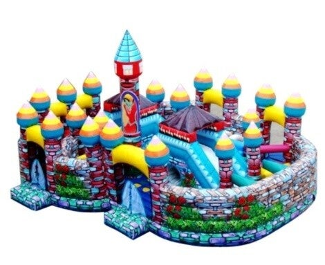 Château gonflable château fort