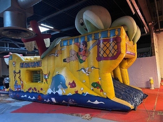 Château gonflable Gallion