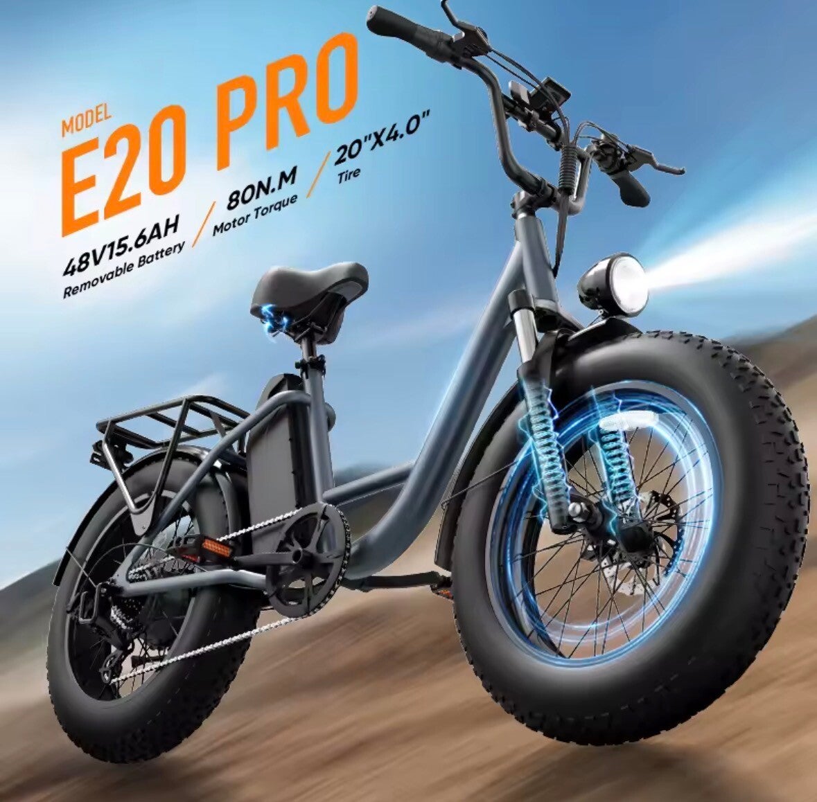 Urlife E20 Pro – Vélo Électrique Urbain 250W
