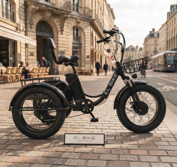 El Bike  – Tricycle Électrique Pliable 20” Fat Bike