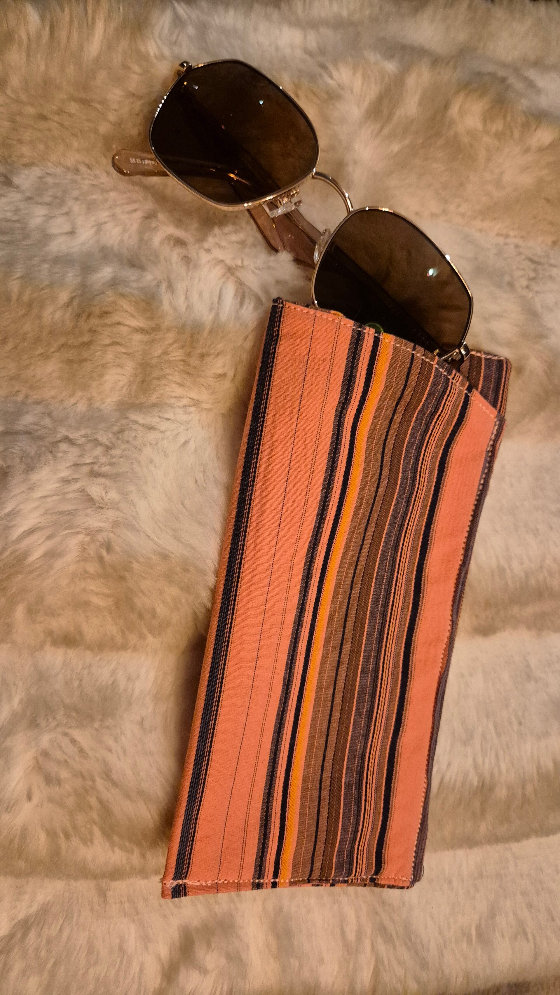 Brillenhoesje streep