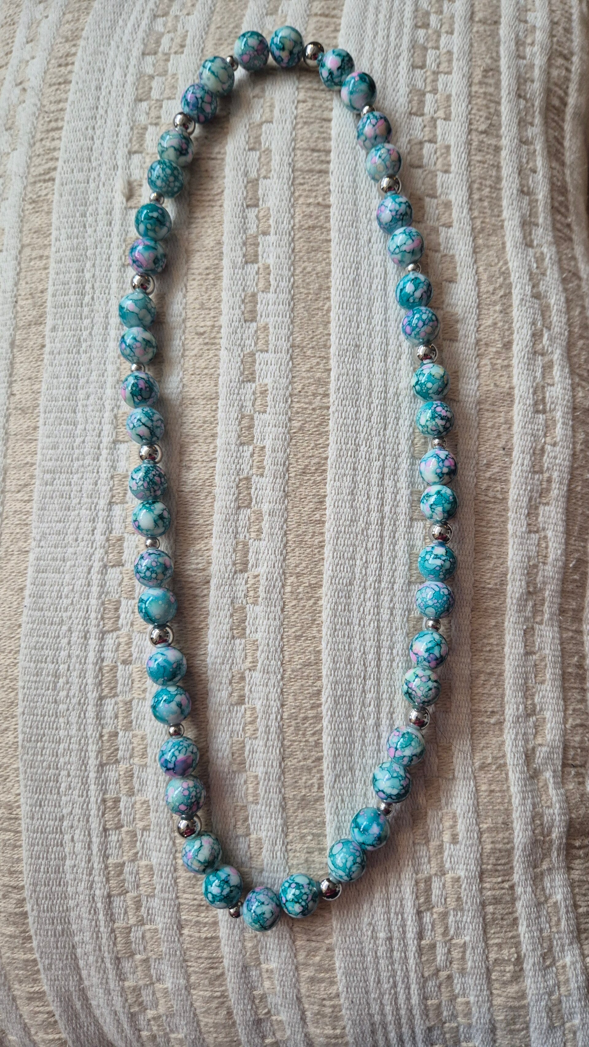 Kralen Ketting meerkleurig!