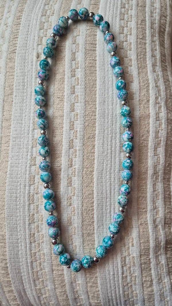 Kralen Ketting meerkleurig!