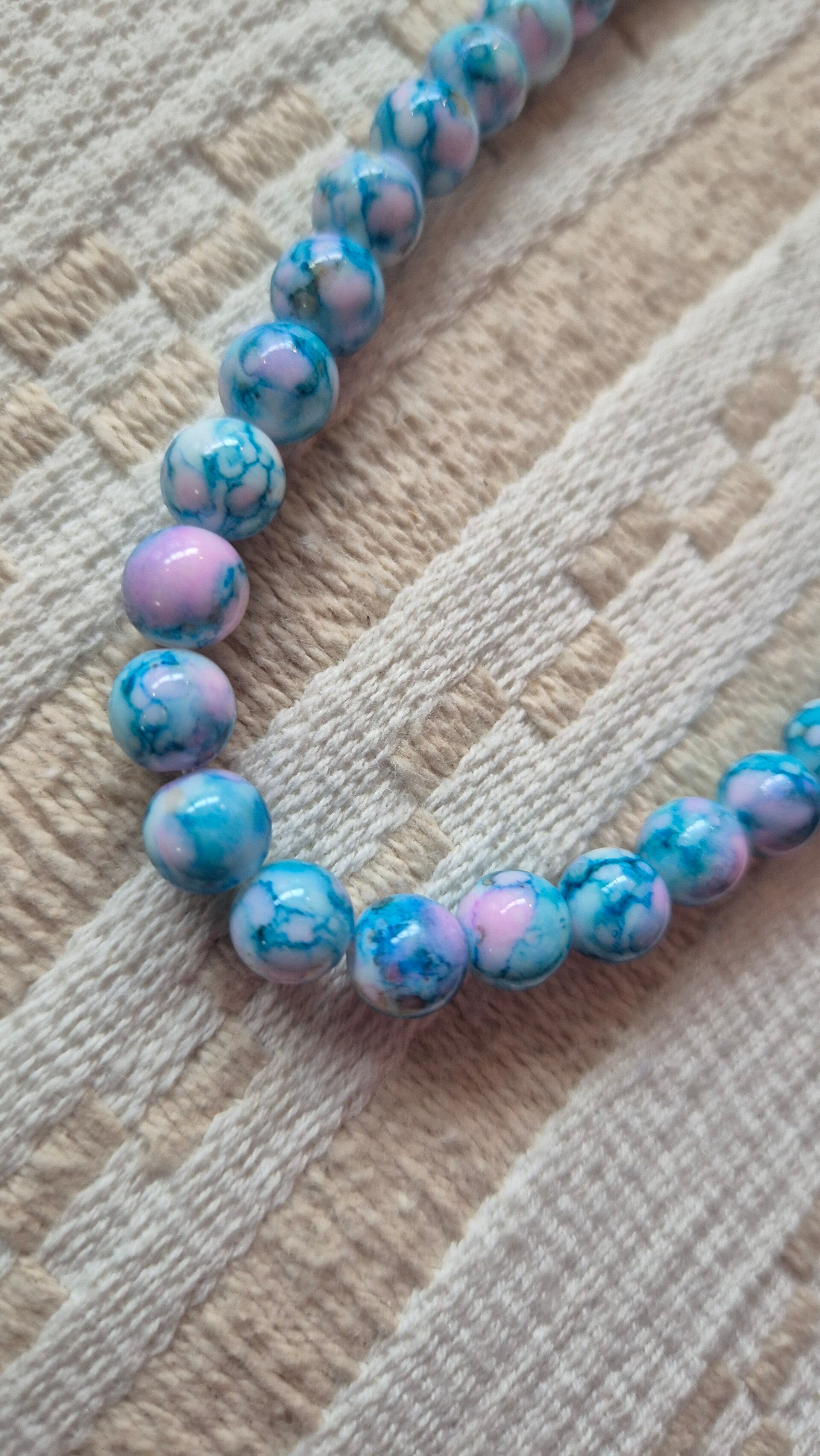 Kralen Ketting gekleurd