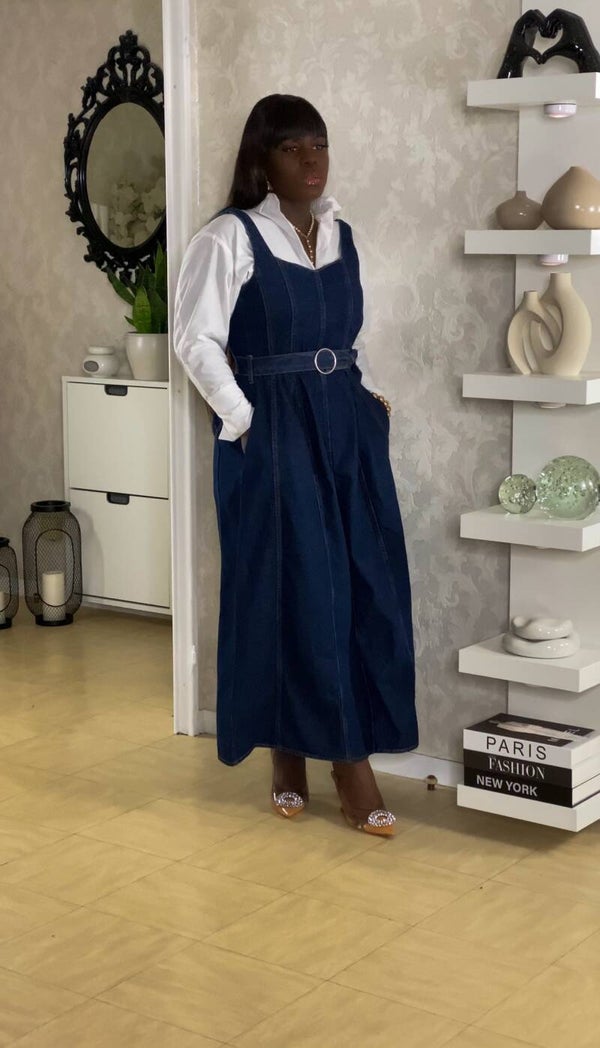 Robe en jean