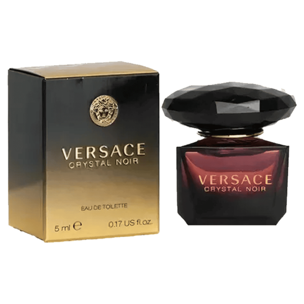 Crystal Noir Mini Eau de Toilette 5 ml / 0.17 fl. oz Para Mujer de Versace