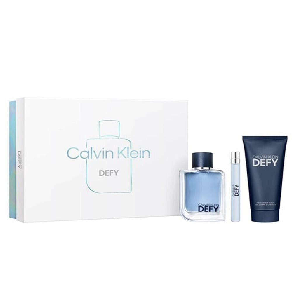 Defy Gift Set 100 ml / 3.4 fl. oz Para Hombre de Calvin Klein
