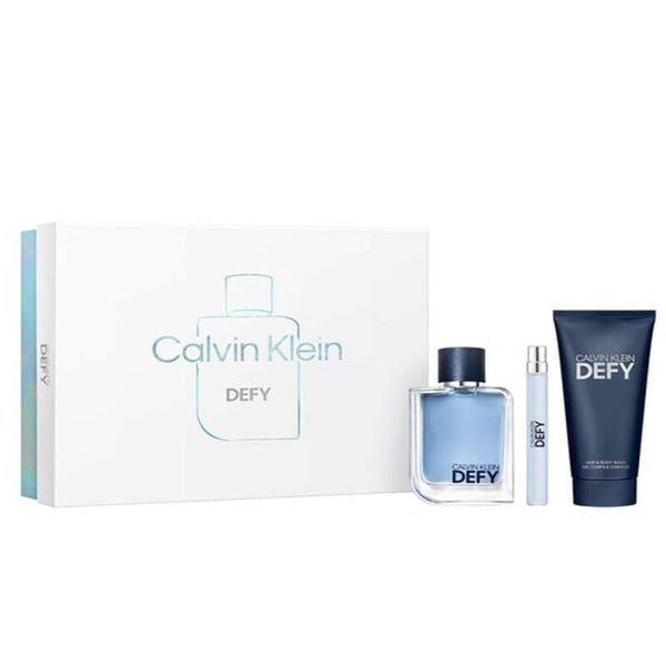 Defy Gift Set 100 ml / 3.4 fl. oz Para Hombre de Calvin Klein