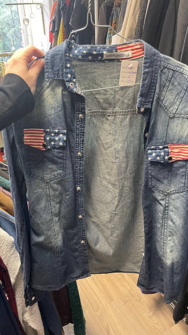 Sur chemise jeans 42