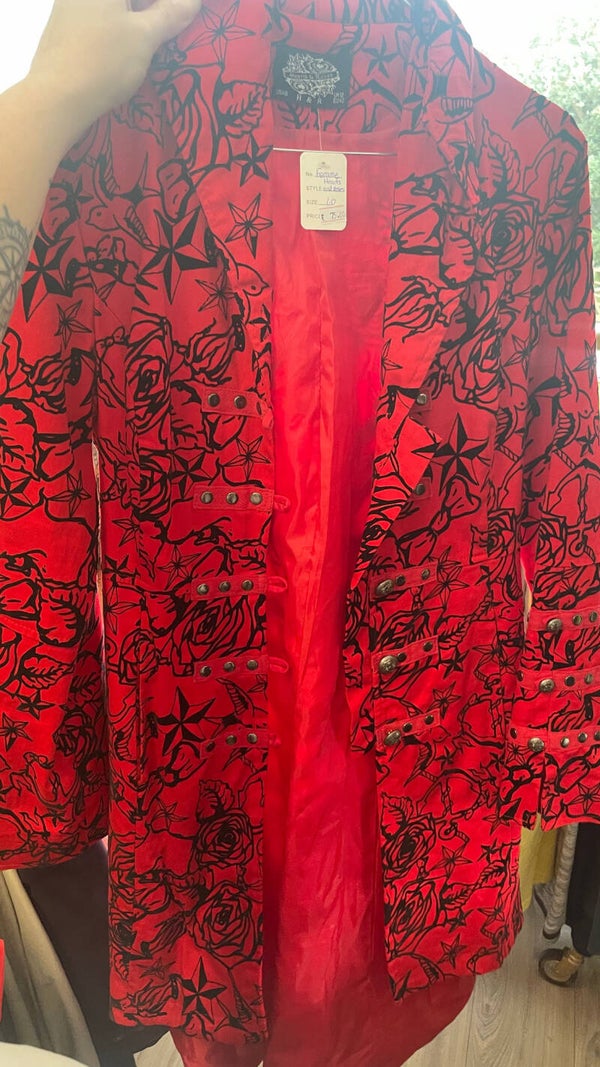 Manteau hearts & roses 40