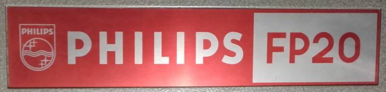 Philips FP20 35mm projector