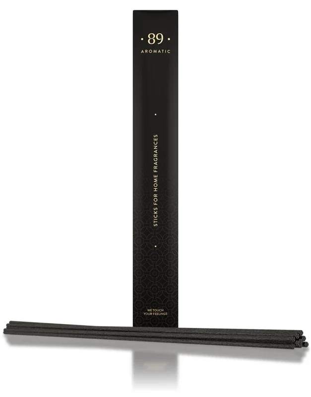 Riet Geurstokjes – Zwart (40 cm)