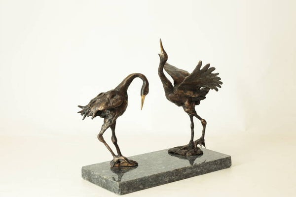 Baltsende kraanvogels