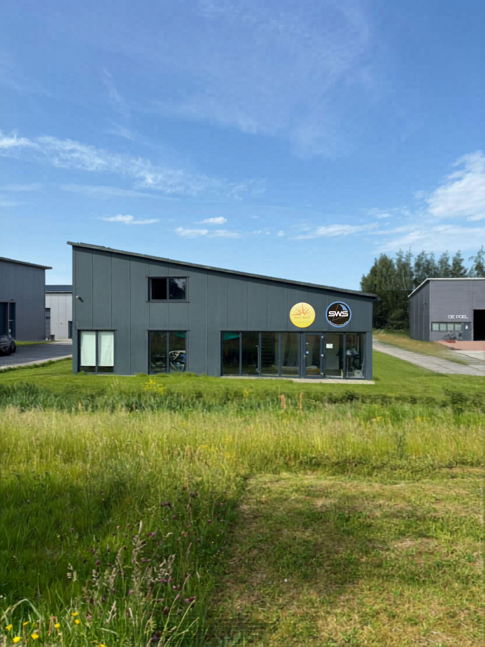 EastWest SunSails werkplaats in Koudum, Friesland