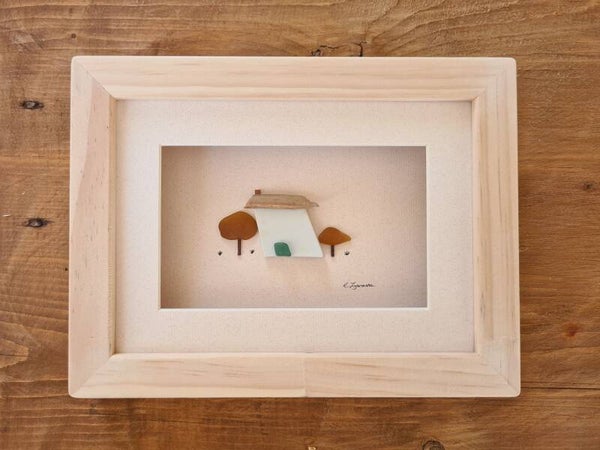 Seaglass and Pottery Garden House