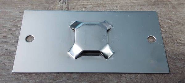 Supports inox 80x 40 (lot de 10 pièces)