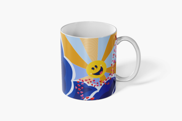 Happy sun mug
