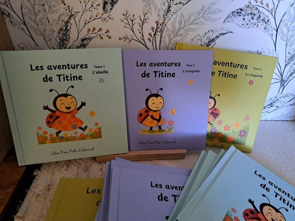 les 3 livres les aventures de Titine Tome 1 -2-3